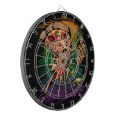 Keine Ananas Dartscheibe (Vorderseite Links)