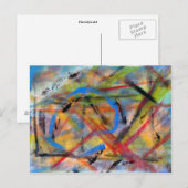 Keine Anfahrt auf der Postkarte (Vorne/Hinten)