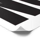 Keine Anforderung an Privateigentum Poster (Ecke)