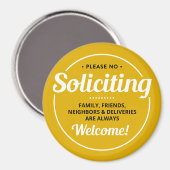 Keine Anforderung (bearbeitbar) Vordertür-Eingang  Magnet (Vorderseite/Rückseite)