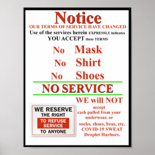 Keine Anfrage Poster