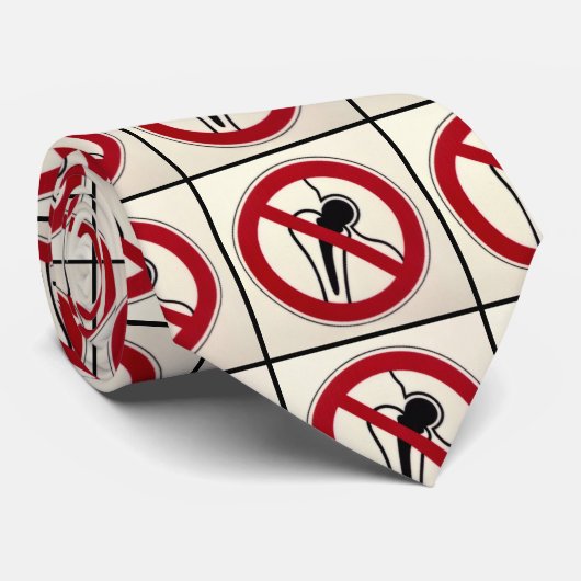 KEINE ANGESAGTE ERSATZ-KRAWATTE KRAWATTE (Gerollt)