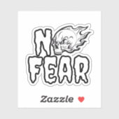 Keine Angst Aufkleber (Blatt)