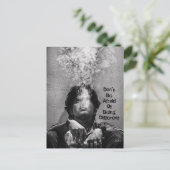 Keine Angst davor, eine andere Postkarte zu sein (Stehend Vorderseite)