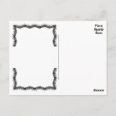 Keine Angst davor, eine andere Postkarte zu sein (Rückseite)