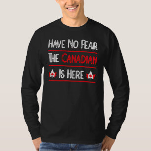 Keine Angst, der Kanadier ist hier Ahornleder Cana T-Shirt