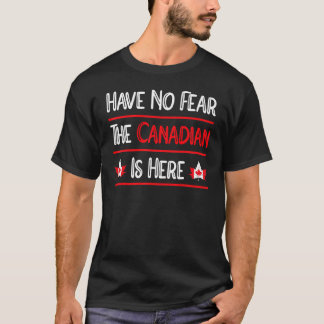 Keine Angst, der Kanadier ist hier Ahornleder Cana T-Shirt