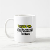 Keine Angst, der Pathologe ist hier Kaffeetasse (Links)