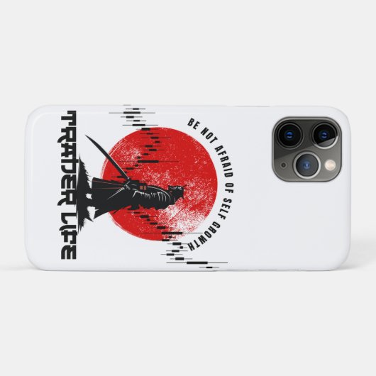Keine Angst | Handelsmotivation | Samurai Case-Mate iPhone Hülle (Rückseite (Horizontal))
