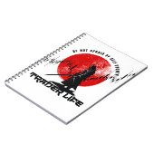 Keine Angst | Handelsmotivation | Samurai Notizblock (Linke Seite)