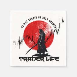 Keine Angst | Handelsmotivation | Samurai Serviette