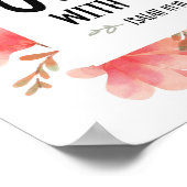 Keine Angst, ich bin mit Ihnen Art Print Poster (Ecke)