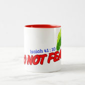 Keine Angst (Isaiah 41:10) Tasse & Cup (Mittel)