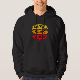 Keine Angst keine Grenzen Keine Ausreden Workout M Hoodie