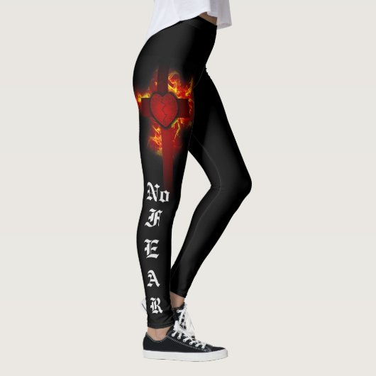 Keine Angst Leggings. Designed by Christine Ann Leggings (Rechts)