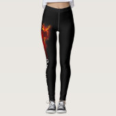 Keine Angst Leggings. Designed by Christine Ann Leggings (Vorderseite)