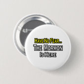 Keine Angst... Mormon ist da Button (Vorne & Hinten)