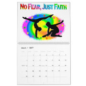 KEINE ANGST NUR GLAUBEN INSPIRATING GYMNASTICS CAL KALENDER (Mär 2027)