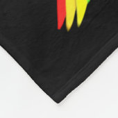 KEINE ANGST, NUR GYMNAST GEGENSTÄNDE GEGENSTÄNDIG  FLEECEDECKE (Ecke)