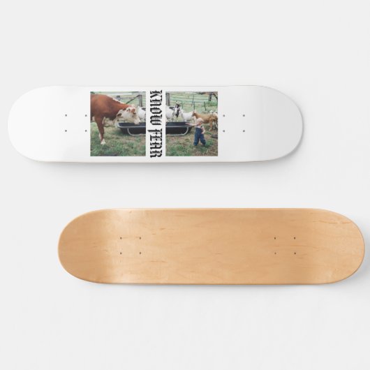 KEINE ANGST SIEHT ANGST SKATEBOARD (Horizontal)