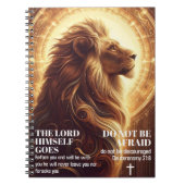 Keine Angst vor einer Deuteronomie 31:8 Notizblock (Vorderseite)