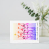 Keine Angst vor Größe Postkarte (Stehend Vorderseite)