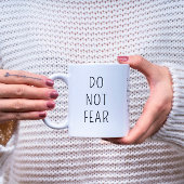 Keine Angst vor Isaiah 41:10 Christliches modernes Kaffeetasse