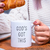 Keine Angst vor Isaiah 41:10 Christliches modernes Kaffeetasse