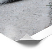 Keine Angst vor Motivierend Cat-Zitat Poster (Ecke)