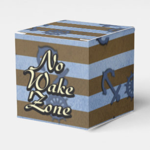 Keine Anker und Räder für Schiffe in Weck-Zone Geschenkschachtel