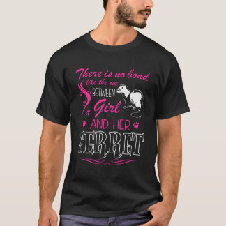 Keine Anleihe wie eine zwischen Mädchen und ihrem T-Shirt