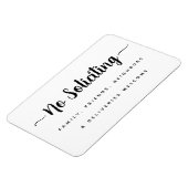 Keine Anmeldung, Lieferung Willkommenstür Magnet (Linke Seite)