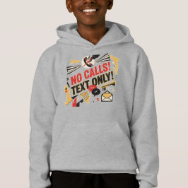 Keine Anrufe, Nur Text Hoodie