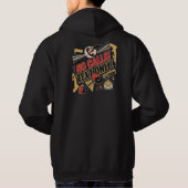 Keine Anrufe, Nur Text Hoodie (Rückseite)