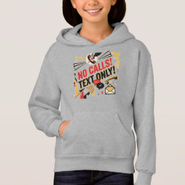 Keine Anrufe, Nur Text Hoodie