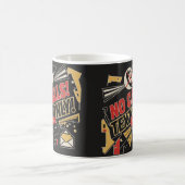 Keine Anrufe, Nur Text Kaffeetasse (Mittel)