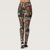 Keine Anrufe, Nur Text Leggings (Rückseite)