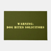 Keine Anwälte Fußmatte (Vorderseite)