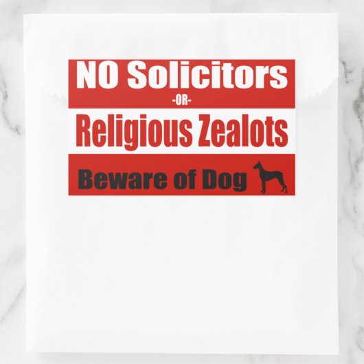 KEINE Anwälte Tür/Fensteraufkleber Rechteckiger Aufkleber (Tasche)