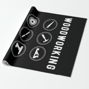 Keine Anwendung für die Holzbearbeitung Geschenkpapier