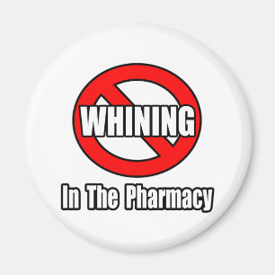 Keine Anzeichen in der Pharmacy Magnet