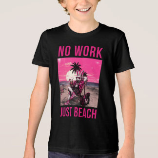 Keine Arbeit, nur Strand Tri-Blend Shirt