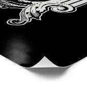 Keine Arbeit während der Esszeit - Poster (Ecke)