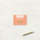 Keine Arme Keine Kekse Post-it Klebezettel (Auf Schreibtisch)