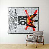 KEINE ART Unabhängigkeitserklärung erneut Wandteppich (Beispiel (Horizontal))