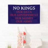 KEINE ART ZURÜCKGEFÜHRTER PROTEST BANNER (Insitu)