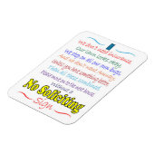 Keine Aufforderung zum Signieren von Magnet (Linke Seite)