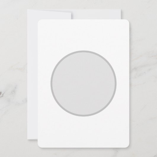 Keine Aufforderung zur Prüfung Einladung (Vorderseite)