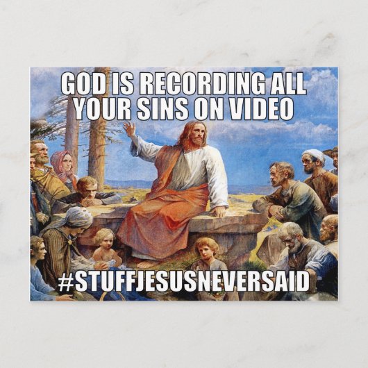 Keine Aufzeichnung von Fehlern (SJNS) Postkarte (Vorderseite)