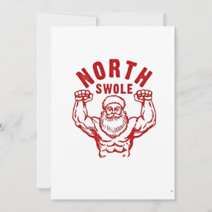 Keine Aufzüge keine Geschenke North Swole Washingt Feiertagskarte
